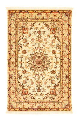 Perzisch tapijt - Tabriz - Royal - 155 x 100 cm - beige
