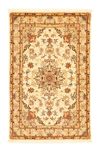 Perzisch tapijt - Tabriz - Royal - 155 x 100 cm - beige