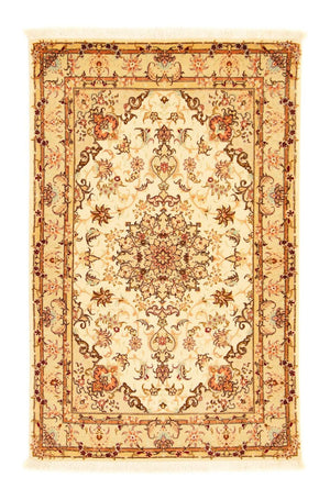 Perzisch tapijt - Tabriz - Royal - 155 x 100 cm - beige