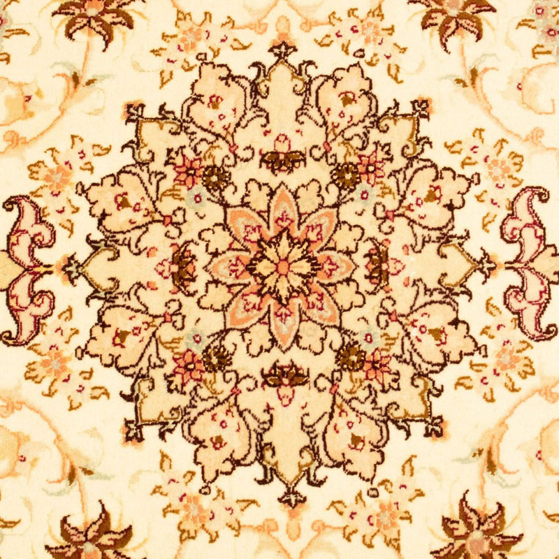 Perzisch tapijt - Tabriz - Royal - 155 x 100 cm - beige