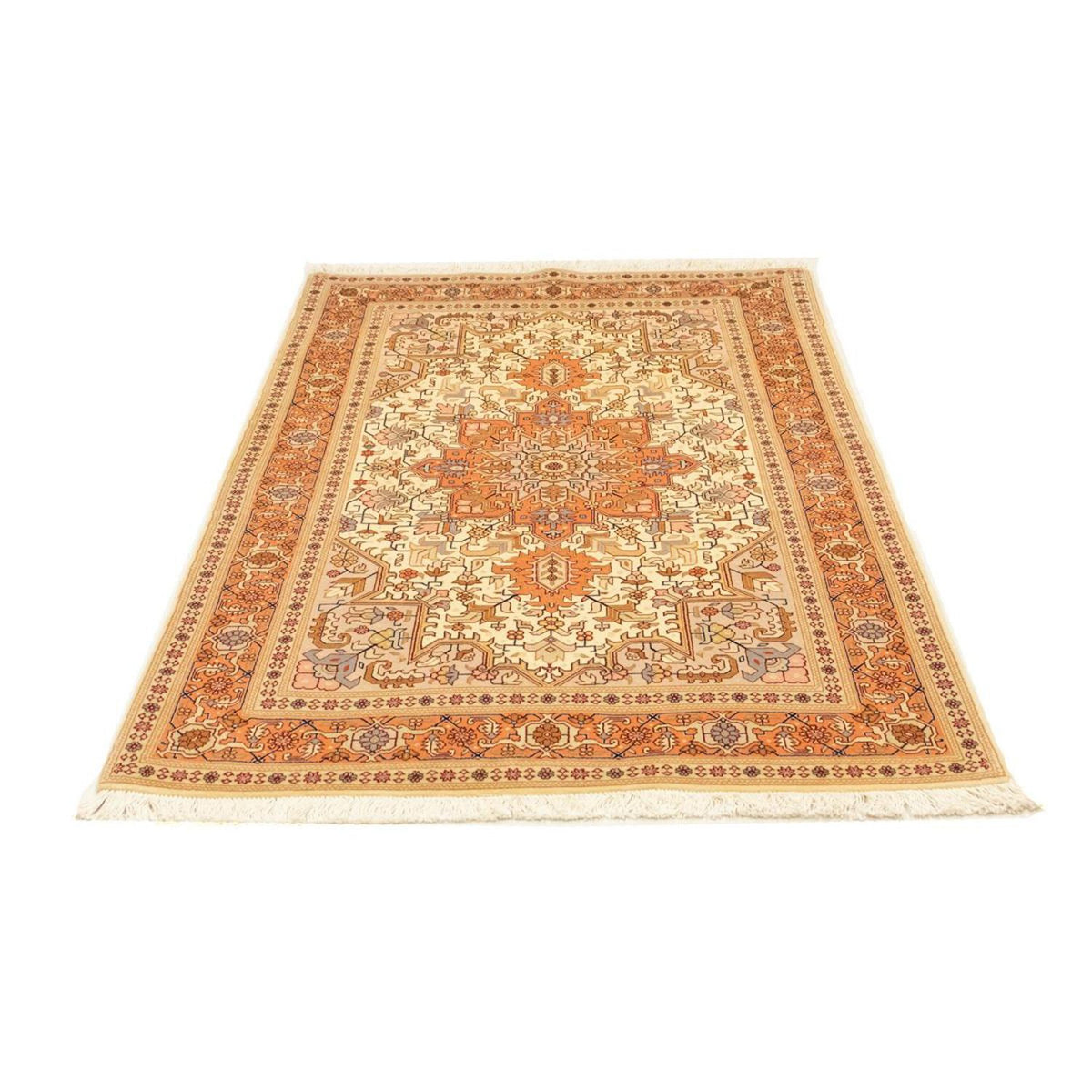Perzisch tapijt - Tabriz - Royal - 170 x 103 cm - beige