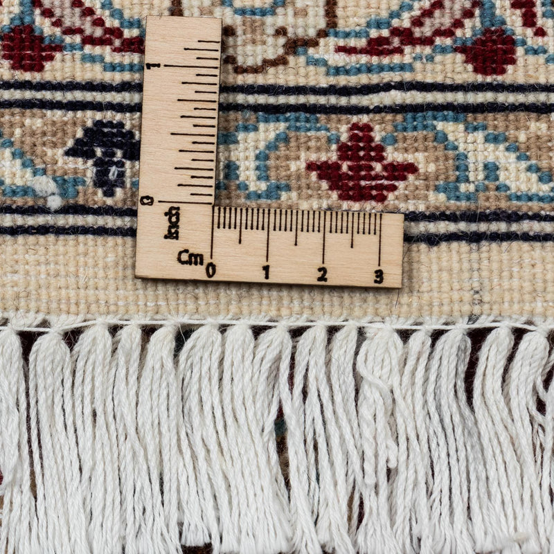 Perzisch tapijt - Nain - Koninklijk - 371 x 250 cm - donkerrood