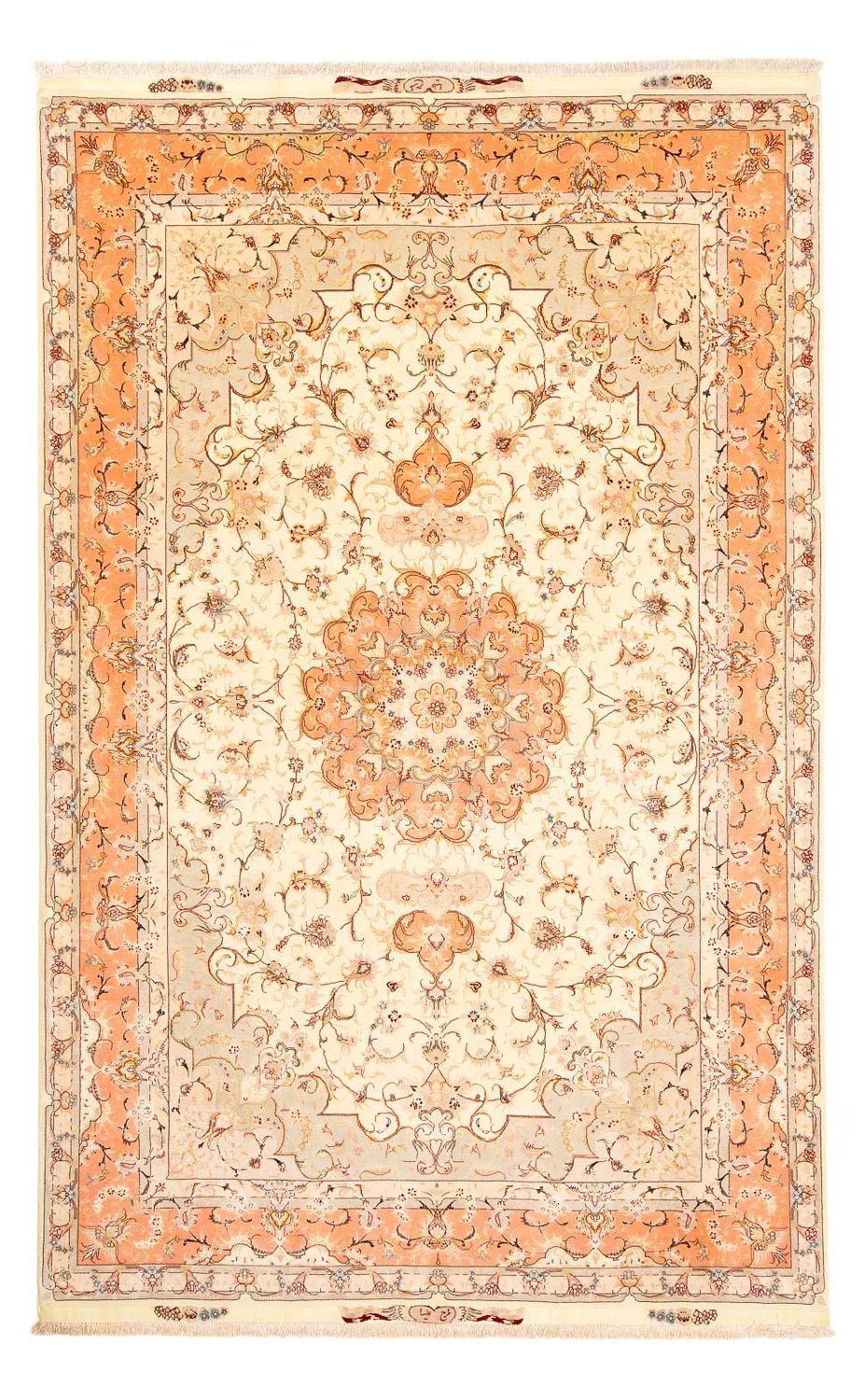 Perzisch tapijt - Tabriz - 310 x 201 cm - beige