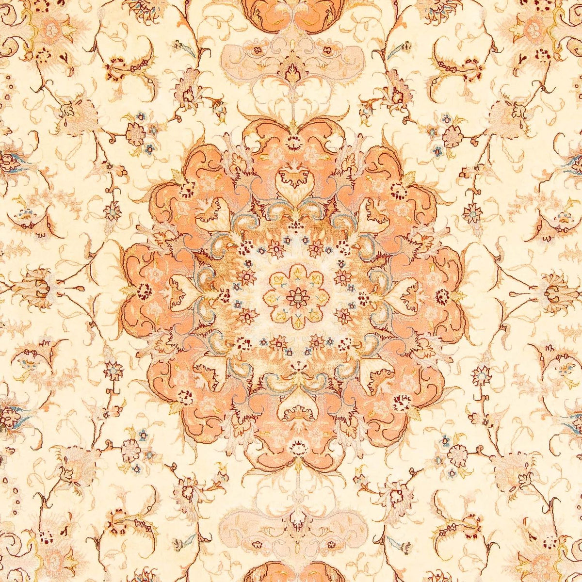 Perzisch tapijt - Tabriz - 310 x 201 cm - beige
