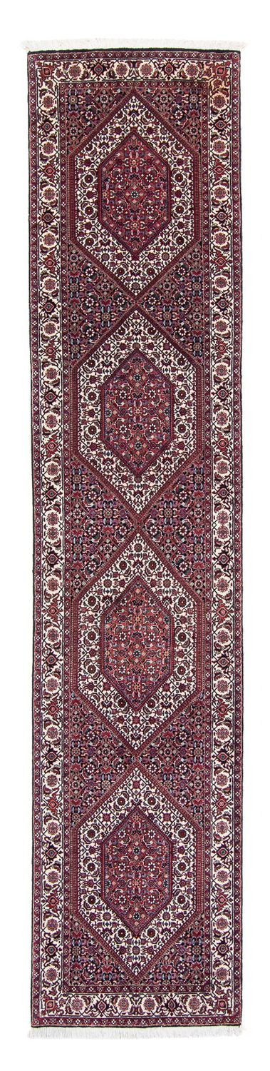 Loper Perzisch tapijt - Bijar - 350 x 74 cm - veelkleurig