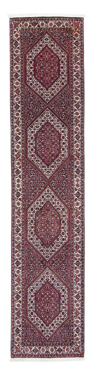 Loper Perzisch tapijt - Bijar - 350 x 74 cm - veelkleurig