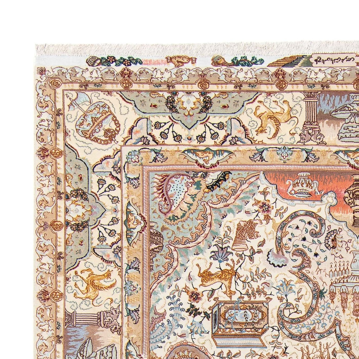 Tabriz - 60 Raj Tapijt 209x306cm - Perzisch tapijt