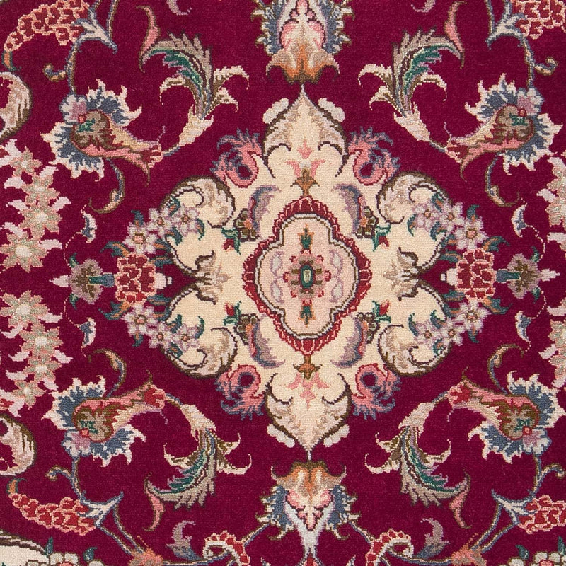 Perzisch tapijt - Tabriz - Royal - 90 x 60 cm - donkerrood