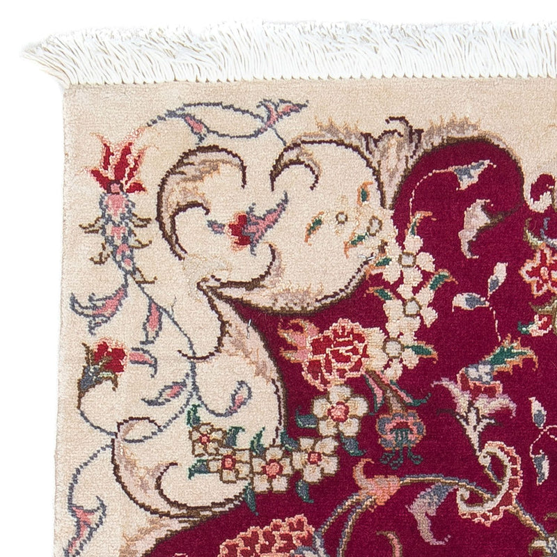 Perzisch tapijt - Tabriz - Royal - 90 x 60 cm - donkerrood