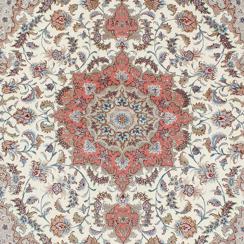 Perzisch tapijt - Tabriz - 200 x 153 cm - beige