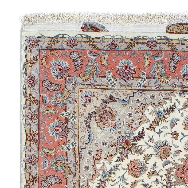 Perzisch tapijt - Tabriz - 200 x 153 cm - beige