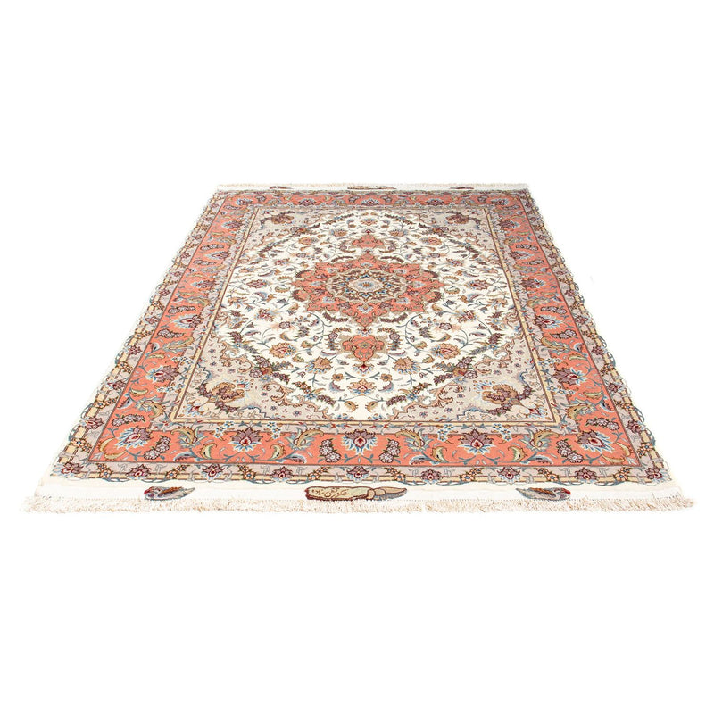 Perzisch tapijt - Tabriz - 200 x 153 cm - beige