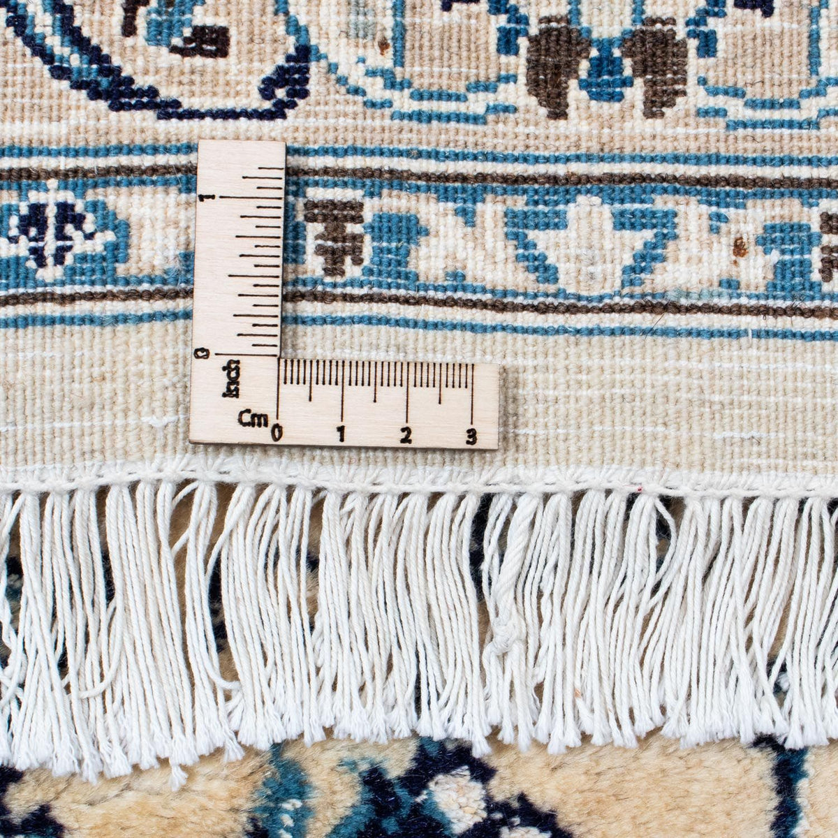 Perzisch tapijt - Nain - Koninklijk - 298 x 200 cm - beige