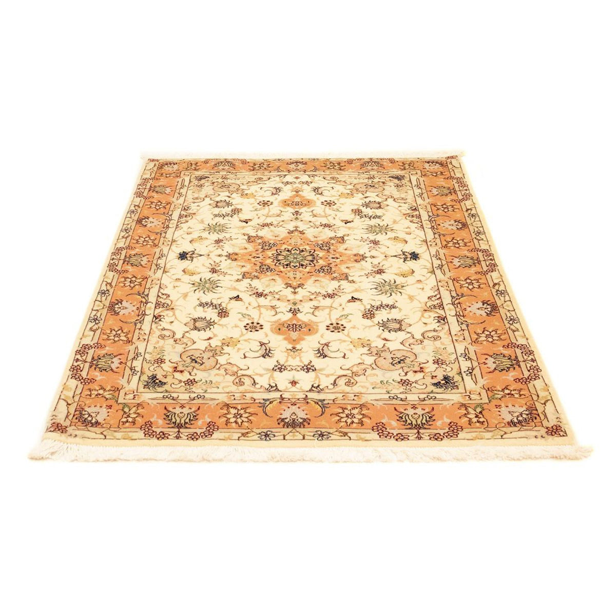 Perzisch tapijt - Tabriz - Royal - 150 x 103 cm - beige