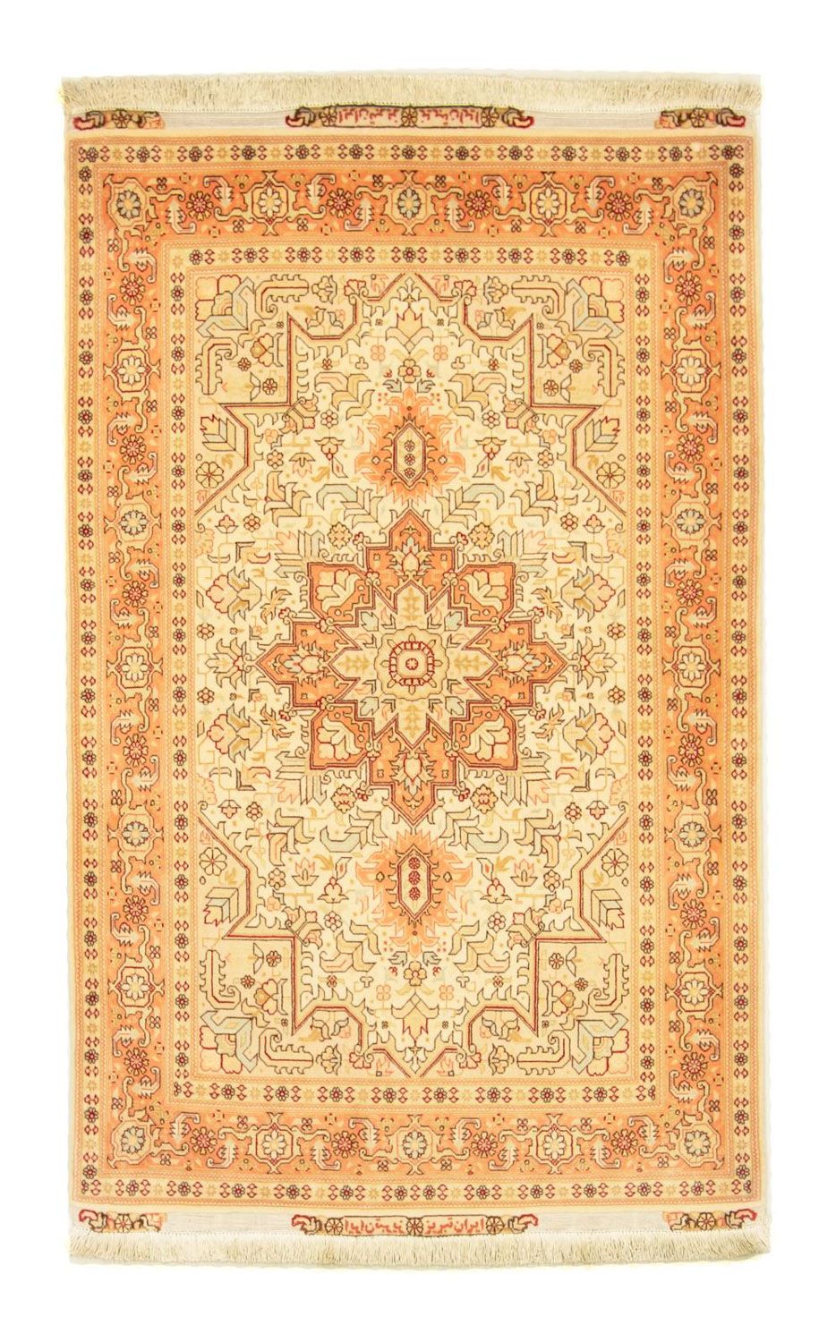 Perzisch tapijt - Tabriz - Royal - 160 x 103 cm - beige