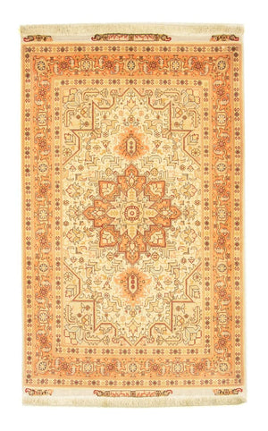 Perzisch tapijt - Tabriz - Royal - 160 x 103 cm - beige