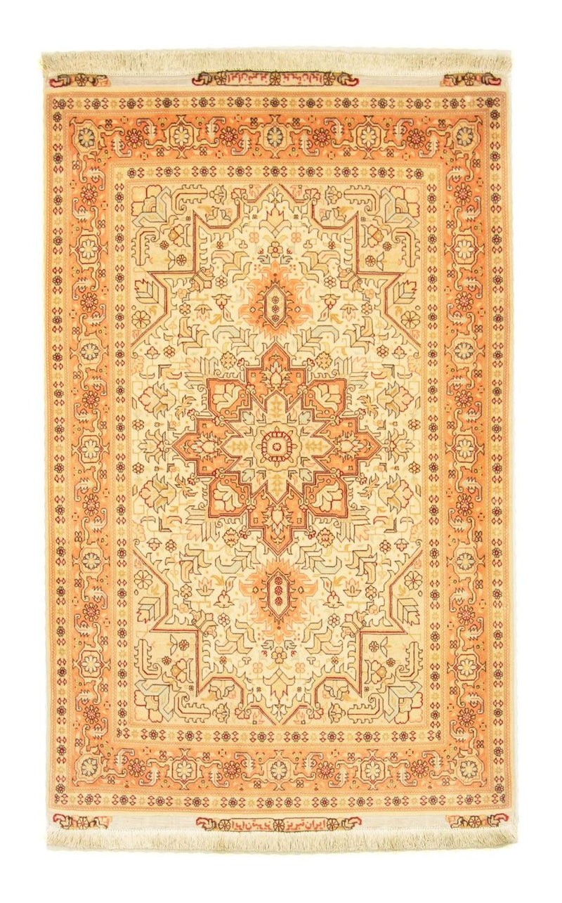 Perzisch tapijt - Tabriz - Royal - 160 x 103 cm - beige