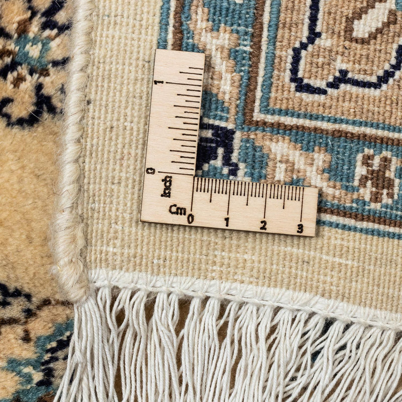 Perzisch tapijt - Nain - Koninklijk - 358 x 247 cm - donker beige