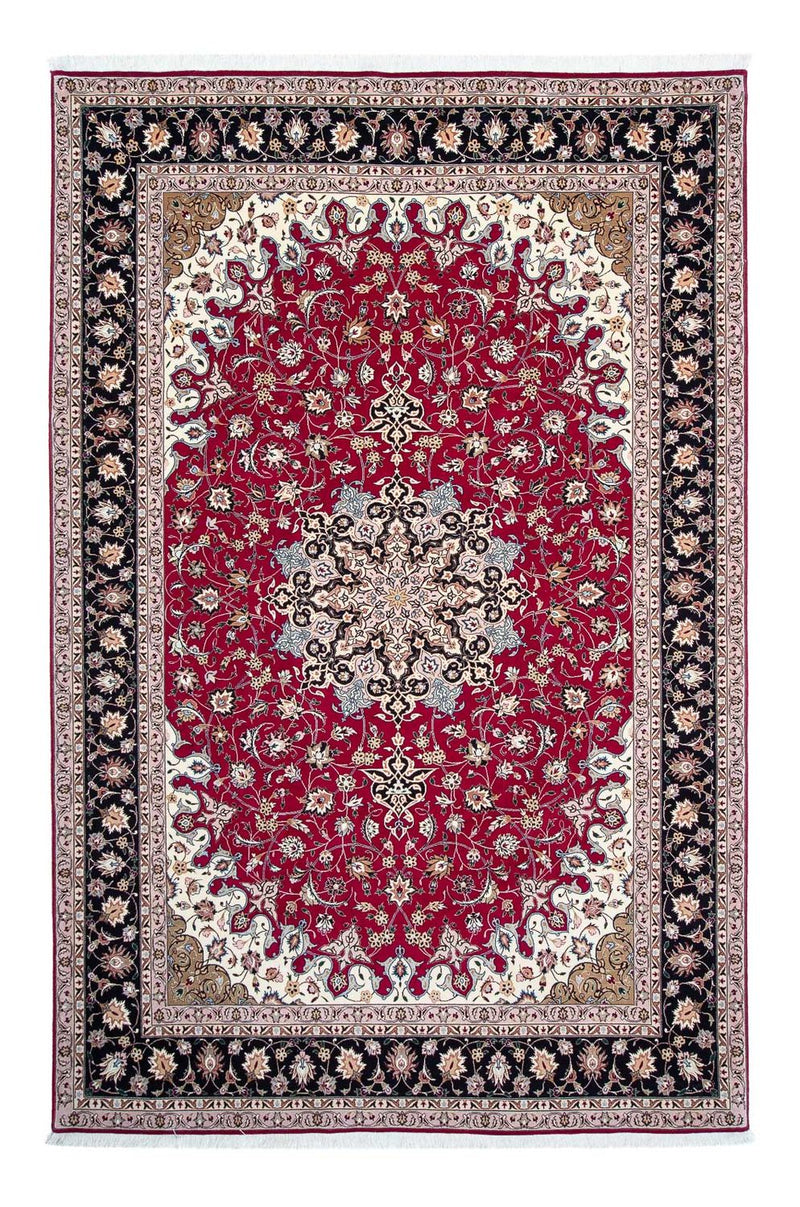 Perzisch tapijt - Tabriz - Royal - 316 x 203 cm - donkerrood