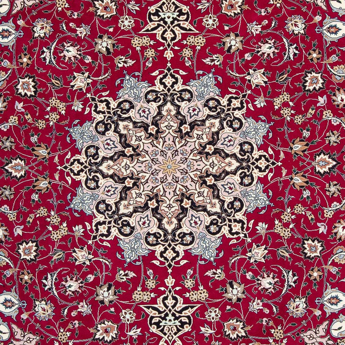 Perzisch tapijt - Tabriz - Royal - 316 x 203 cm - donkerrood