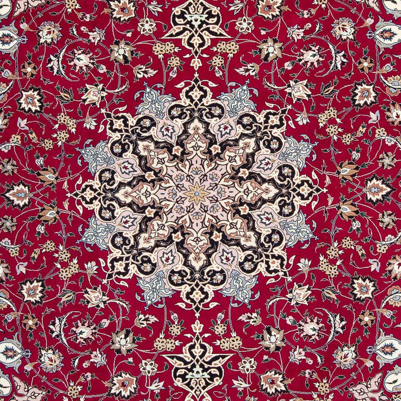 Perzisch tapijt - Tabriz - Royal - 316 x 203 cm - donkerrood