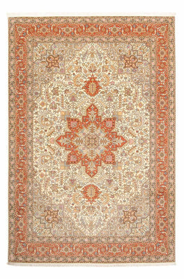 Perzisch tapijt - Tabriz - Royal - 300 x 204 cm - beige