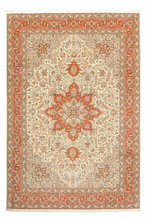 Perzisch tapijt - Tabriz - Royal - 300 x 204 cm - beige