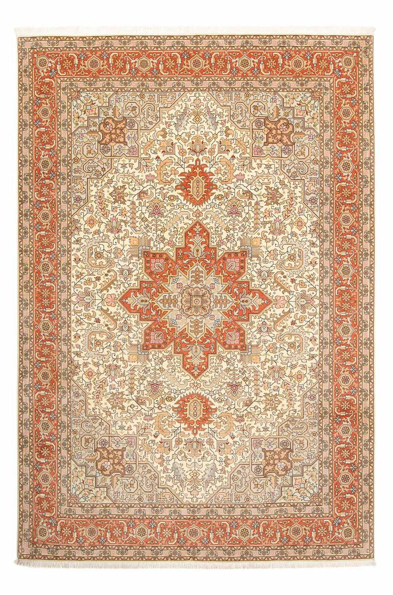 Perzisch tapijt - Tabriz - Royal - 300 x 204 cm - beige