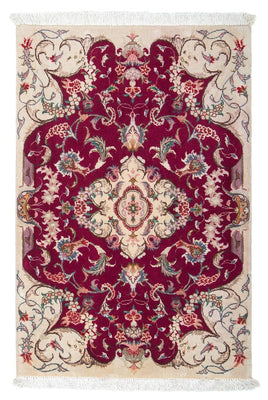 Perzisch tapijt - Tabriz - Royal - 90 x 60 cm - donkerrood