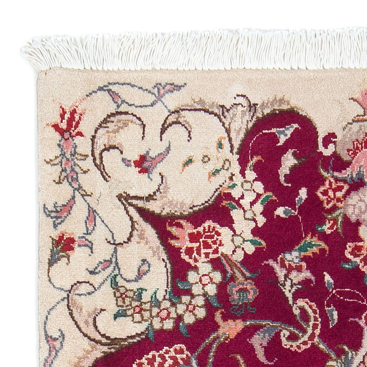 Perzisch tapijt - Tabriz - Royal - 90 x 60 cm - donkerrood