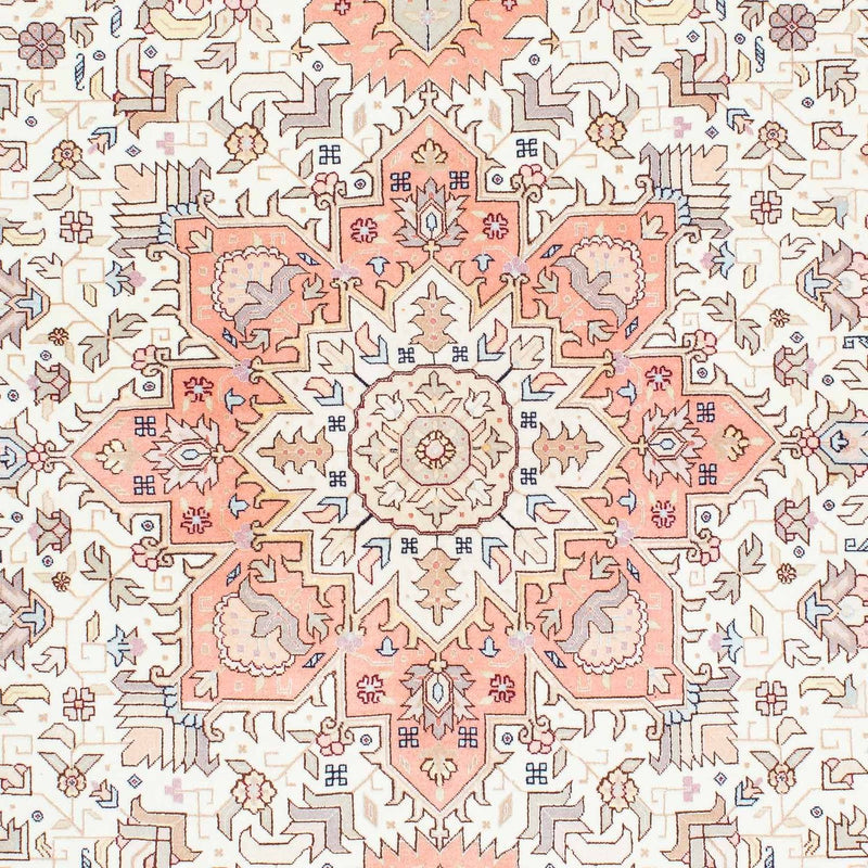 Perzisch tapijt - Tabriz - Royal - 216 x 153 cm - beige