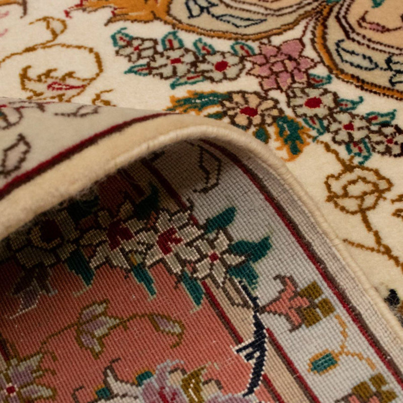 Perzisch tapijt - Tabriz - Royal - 153 x 102 cm - beige