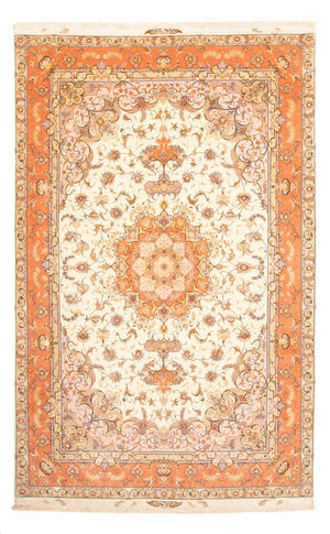 Perzisch tapijt - Tabriz - 303 x 199 cm - beige
