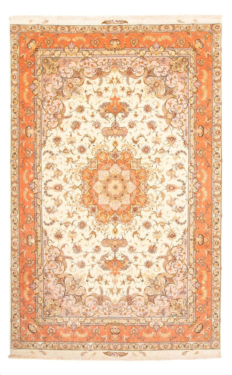 Perzisch tapijt - Tabriz - 303 x 199 cm - beige