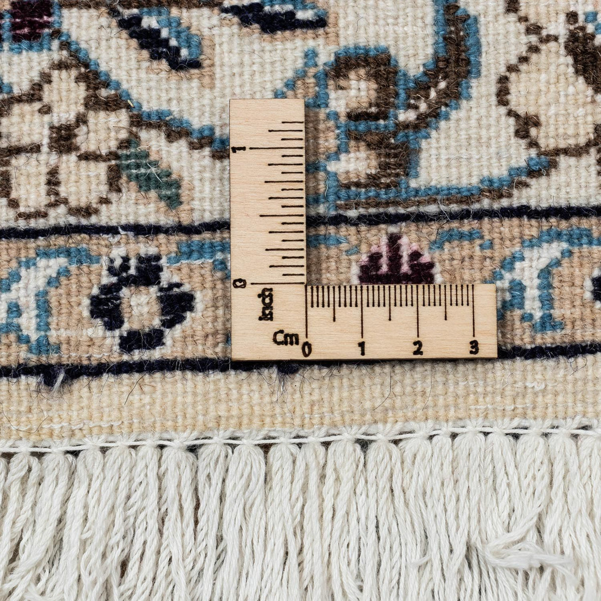 Perzisch tapijt - Nain - Koninklijk - 359 x 251 cm - beige