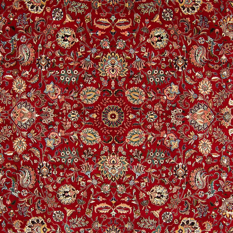 Perzisch tapijt - Tabriz - Royal - 388 x 286 cm - donkerrood