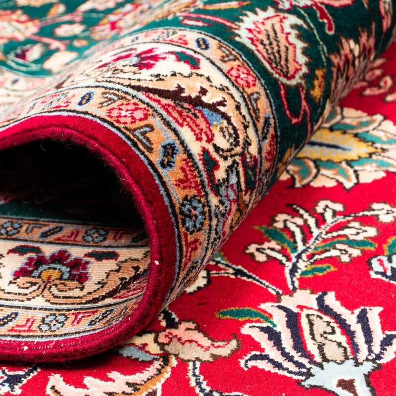 Perzisch tapijt - Tabriz - Royal - 388 x 286 cm - donkerrood
