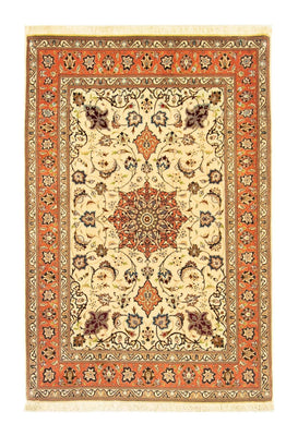 Perzisch tapijt - Tabriz - Royal - 151 x 102 cm - beige