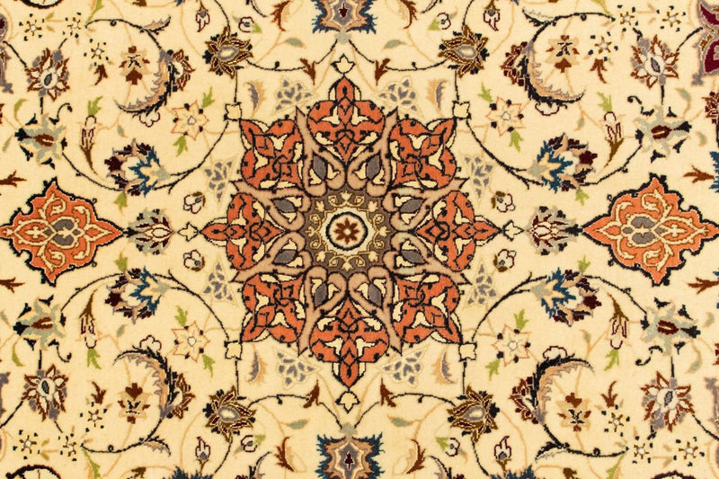 Perzisch tapijt - Tabriz - Royal - 151 x 102 cm - beige