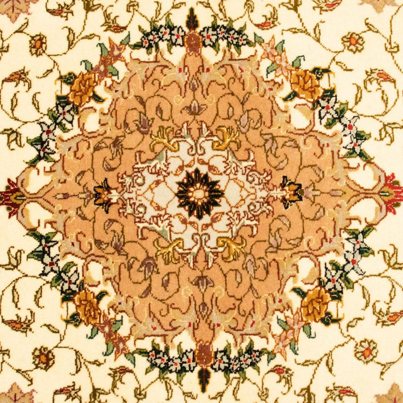 Perzisch tapijt - Tabriz - Royal - 150 x 103 cm - beige