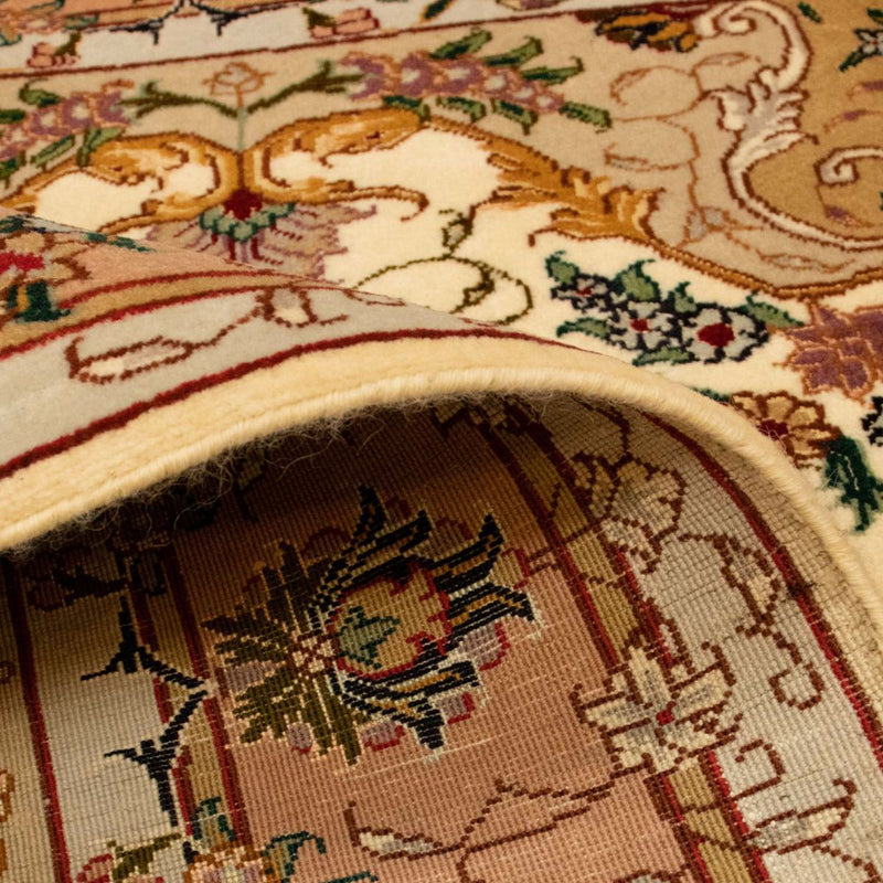 Perzisch tapijt - Tabriz - Royal - 150 x 103 cm - beige