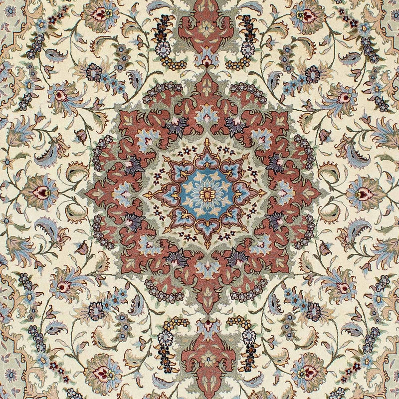 Perzisch tapijt - Tabriz - 205 x 150 cm - beige