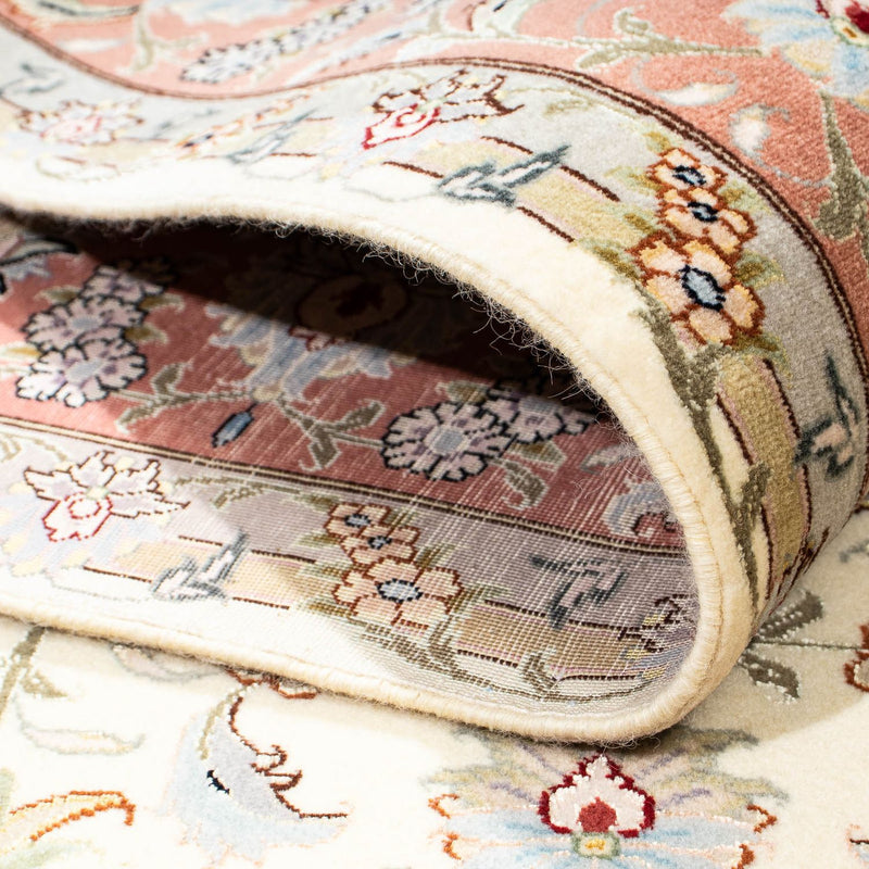 Perzisch tapijt - Tabriz - 205 x 150 cm - beige