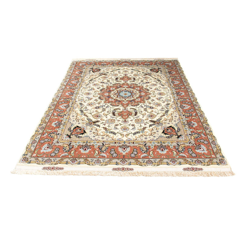 Perzisch tapijt - Tabriz - 205 x 150 cm - beige