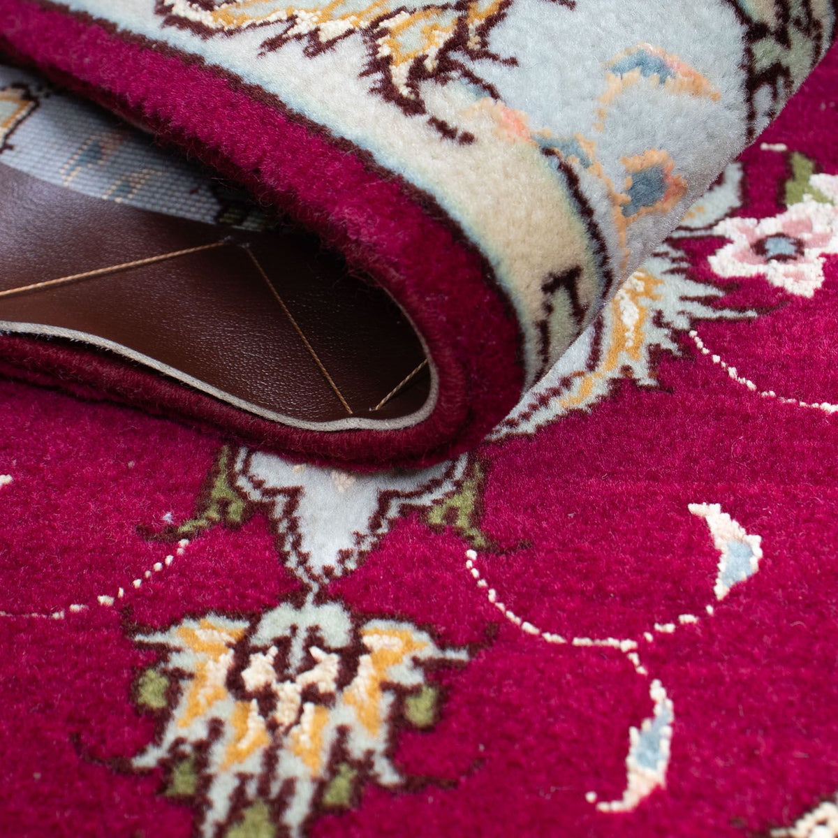 Perzisch tapijt - Tabriz - Royal - 90 x 60 cm - donkerrood