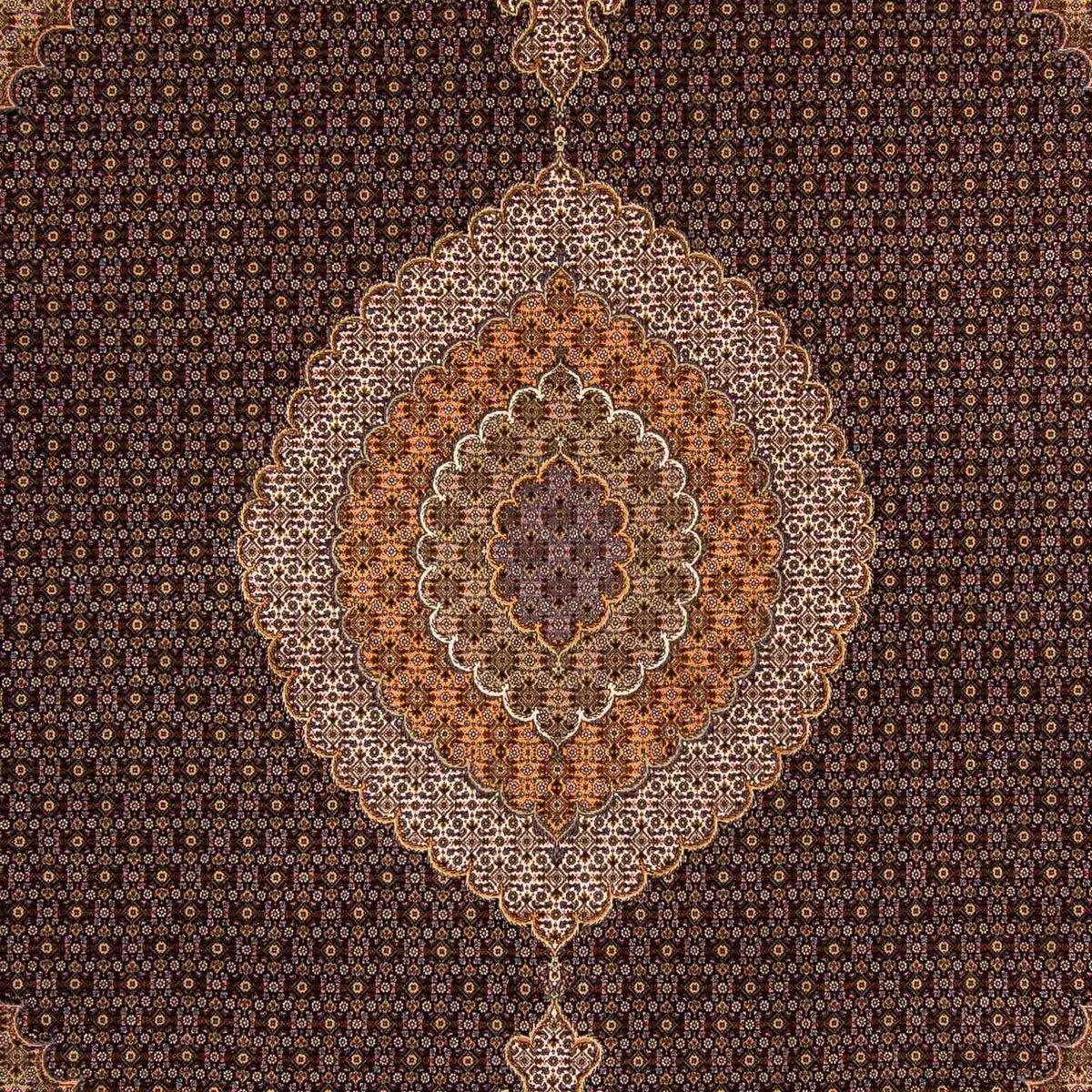 Perzisch tapijt - Tabriz - 395 x 303 cm - lichtbruin