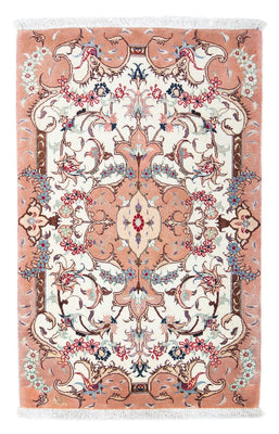 Perzisch tapijt - Tabriz - Royal - 90 x 60 cm - beige