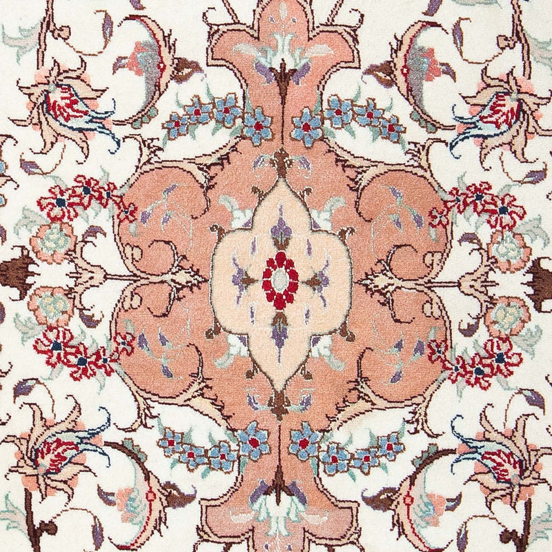 Perzisch tapijt - Tabriz - Royal - 90 x 60 cm - beige