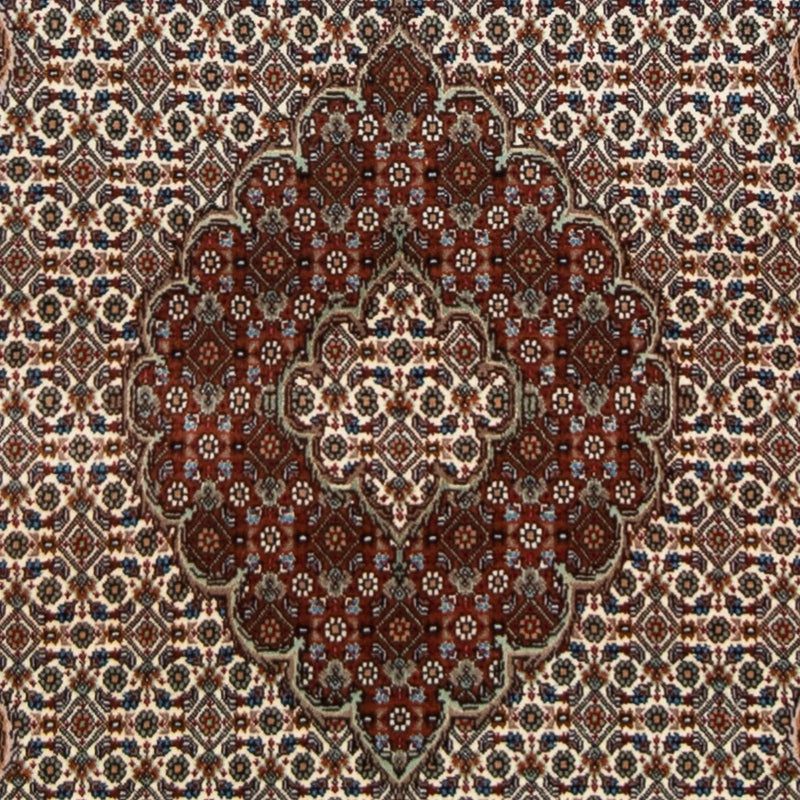 Perzisch tapijt - Tabriz - Royal - 144 x 100 cm - beige