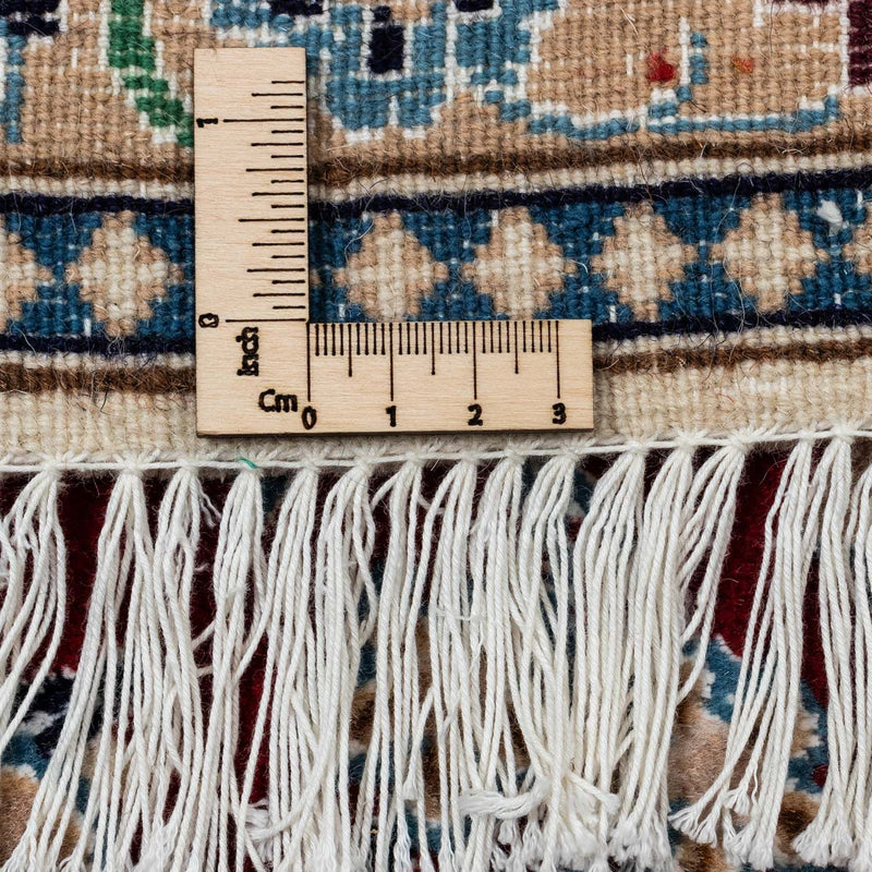 Perzisch tapijt - Nain - Koninklijk - 337 x 240 cm - donkerrood